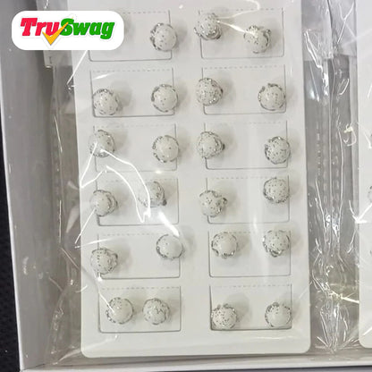 TruSwag White Pearl Stud Earrings – Fashion Jewelry for Women