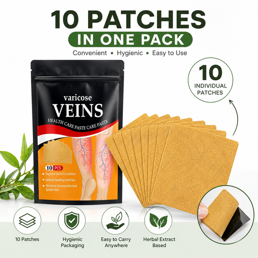 Varicose Vein Relief Patches (Pack of 10 pcs)