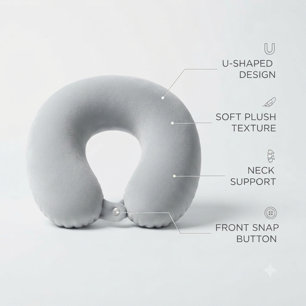 Travel-friendly Soft Neck Pillow