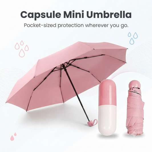 Capsule Mini Travel Umbrella ☔