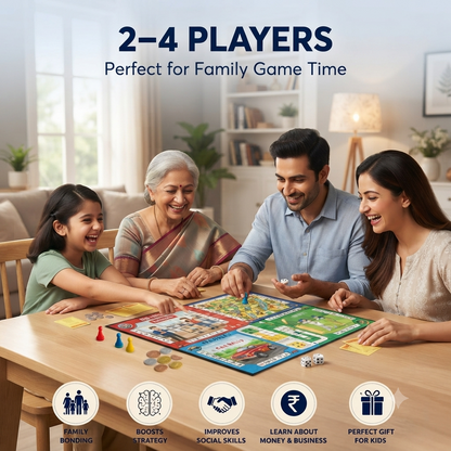 5-in-1 Board Game – Family Strategy & Fun Game 🎲