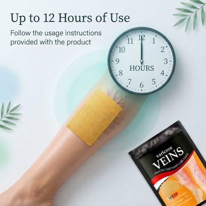 Varicose Vein Relief Patches (Pack of 10 pcs)
