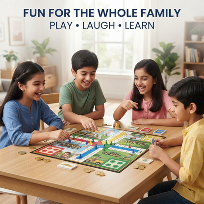 5-in-1 Board Game – Family Strategy & Fun Game 🎲