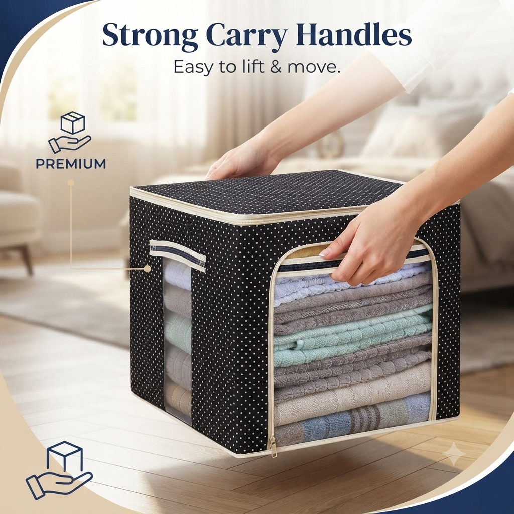 Foldable Storage Organizer Bag