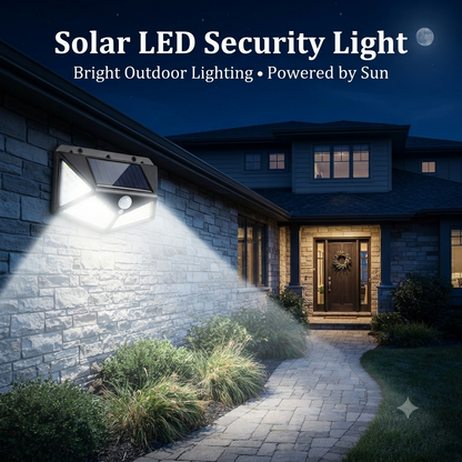 Solar Lights for Garden – LED Security Lamp ☀️