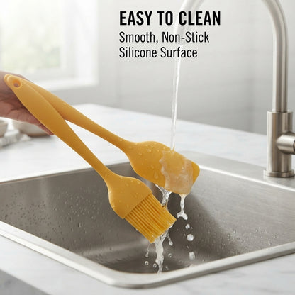Silicone Spatula & Oil Brush Set – PACK OF 2 🍳