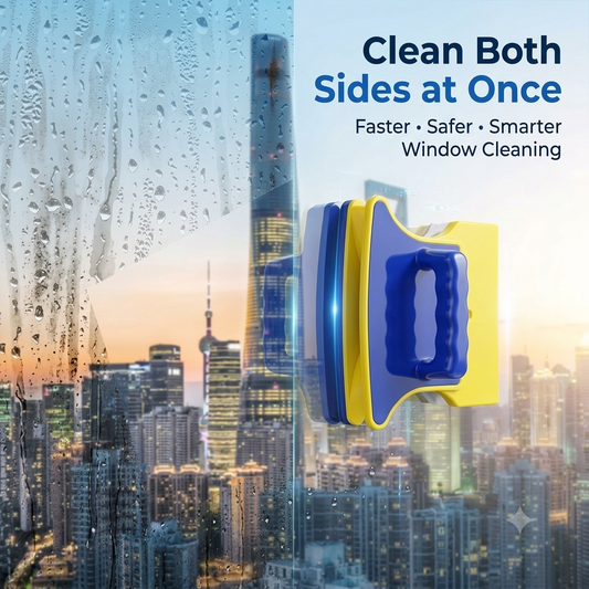 Magnetic Double-Sided Window Cleaner