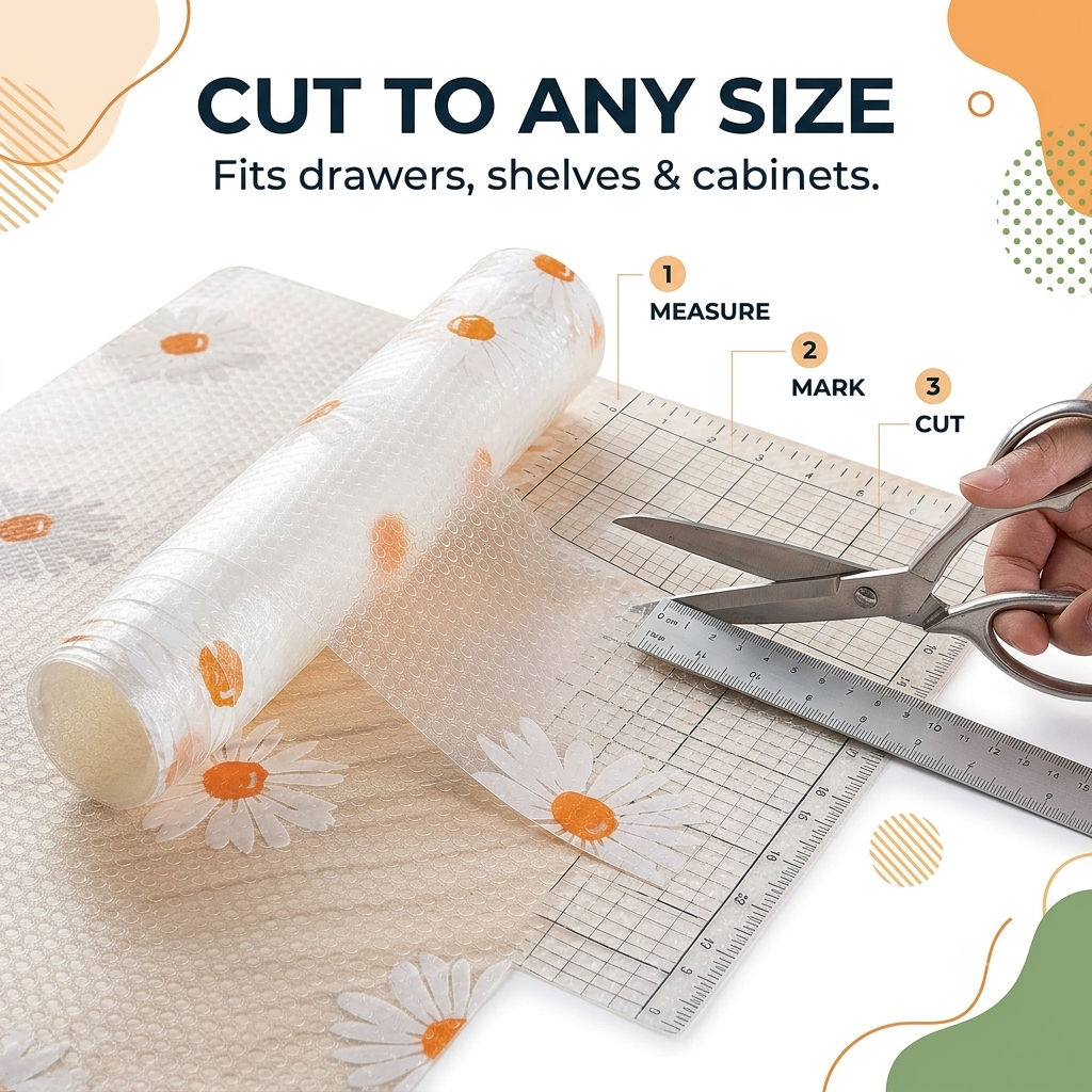 Anti-Slip Kitchen Mat Roll (3 Meter)