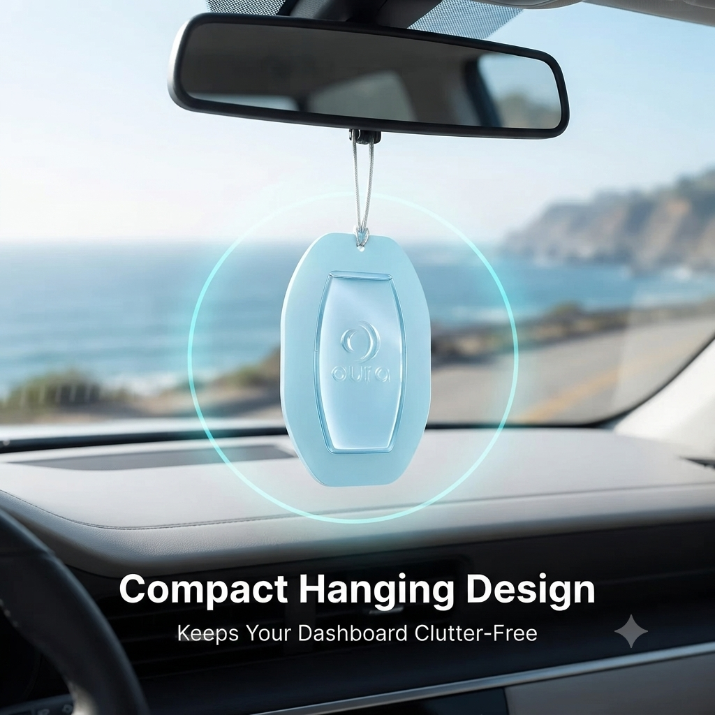Oura Hanging Car Air Freshener Gel & Membrane Diffuser