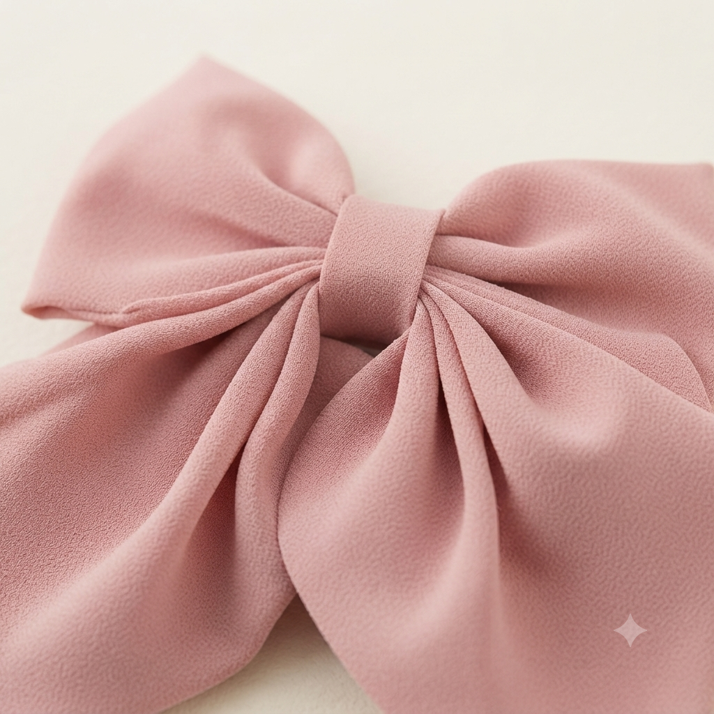 Elegant Hair Bow Clip for Women & Girls 🎀