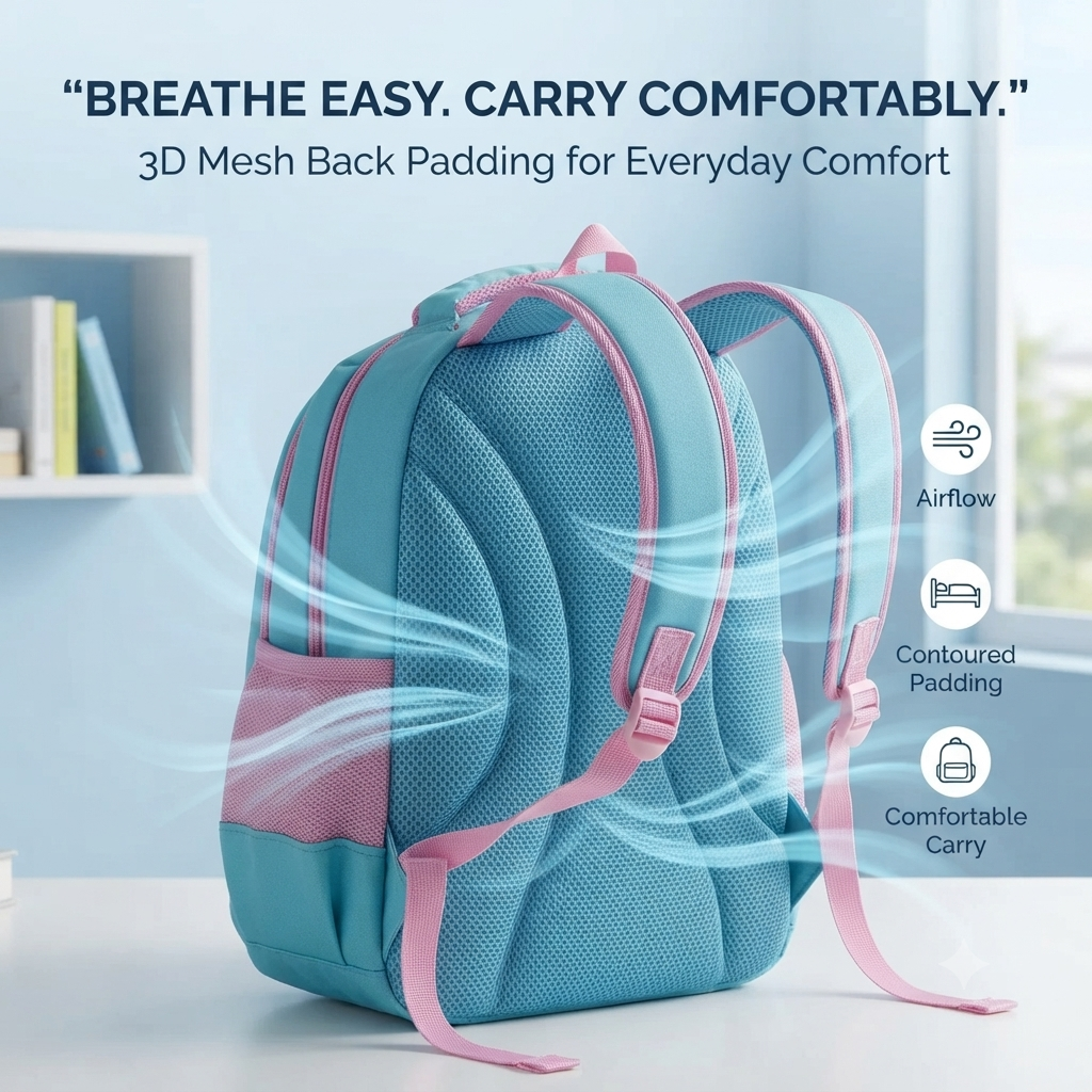 Premium 18-Inch School Bag for Kids 🎒