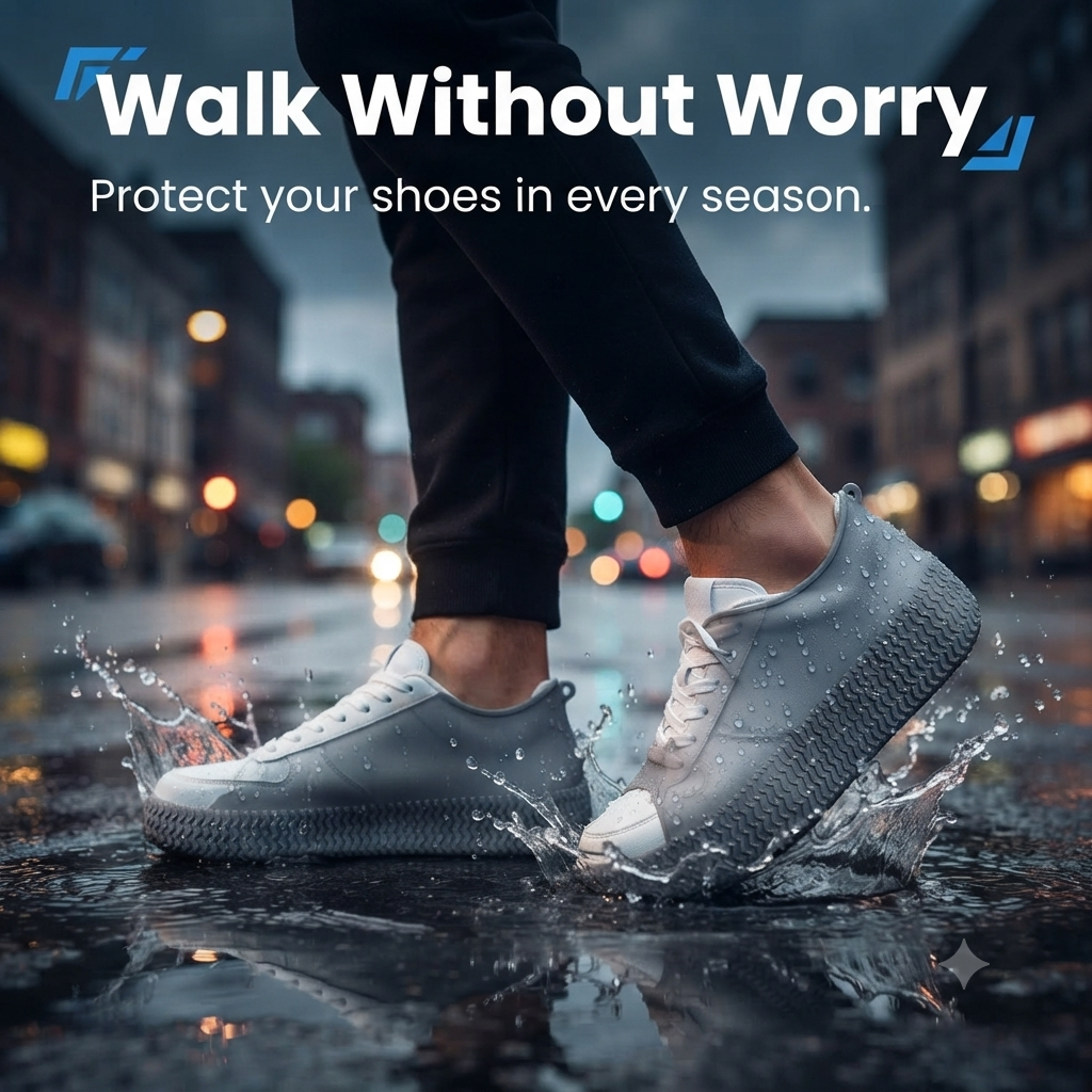 Waterproof Silicone Shoe Covers🦶