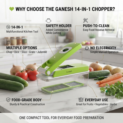 14-in-1 Quick Dicer & Chopper