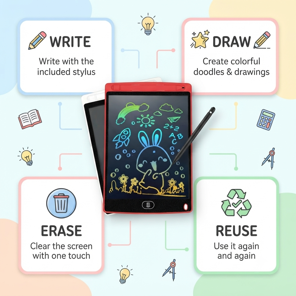 16-Inch LCD Writing Tablet with Pen ✍️
