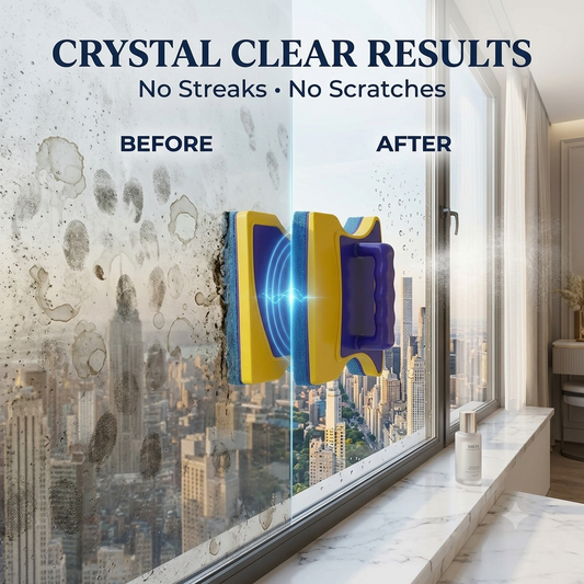Magnetic Double-Sided Window Cleaner