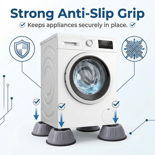 Anti-Vibration Washing Machine Pads (Set of 4)