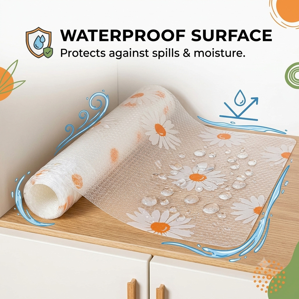 Anti-Slip Kitchen Mat Roll (3 Meter)