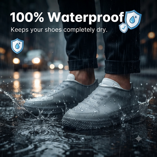 Monsoon Special Reusable Waterproof Silicone Shoe Covers 🦶