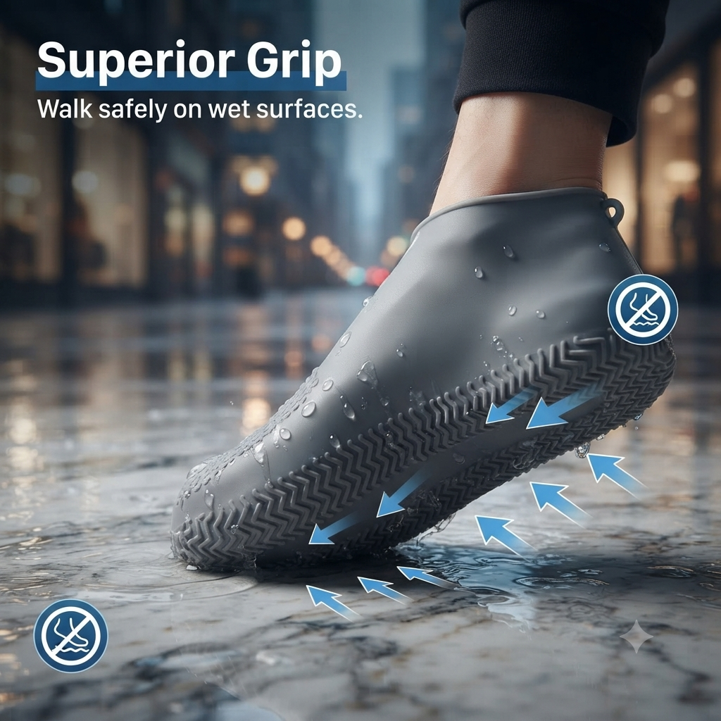 Waterproof Silicone Shoe Covers🦶