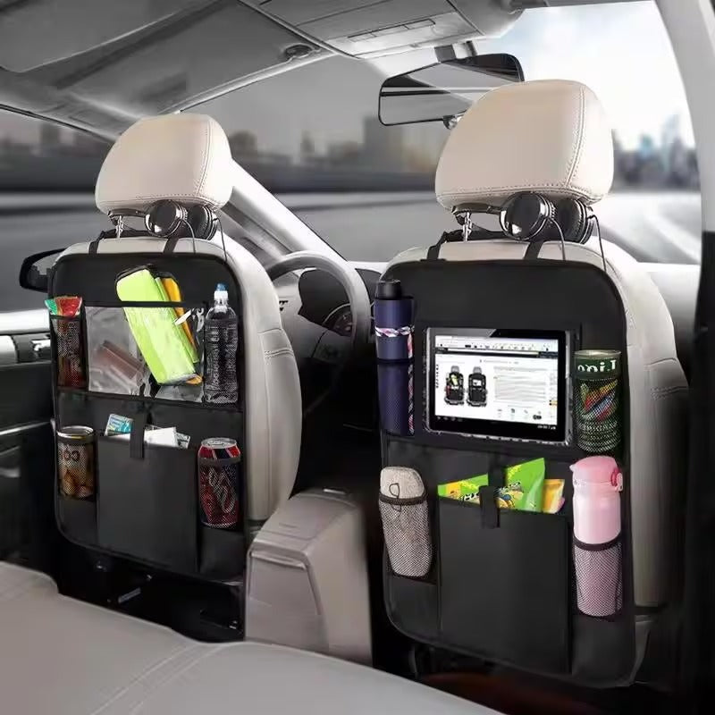 Multi-Pocket Car Backseat Storage Organizer 🚗