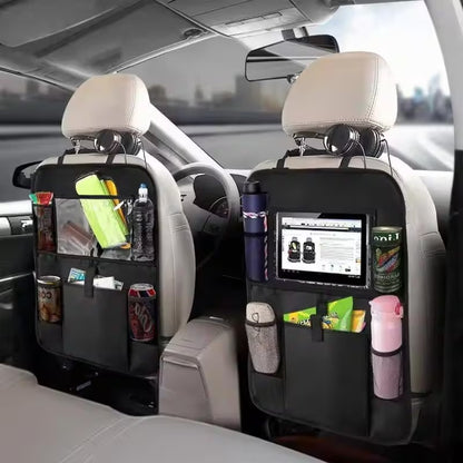 Multi-Pocket Car Backseat Storage Organizer 🚗