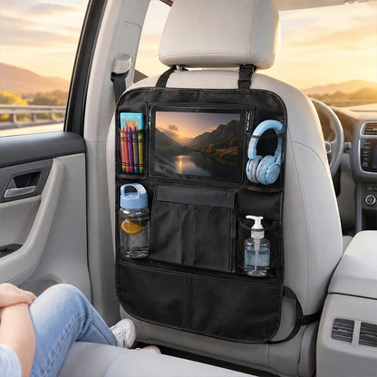 Multi-Pocket Car Backseat Storage Organizer 🚗