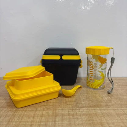 Festive Pack – Rock Lunch Box with Sparkle Buddy Water Bottle 350 ml