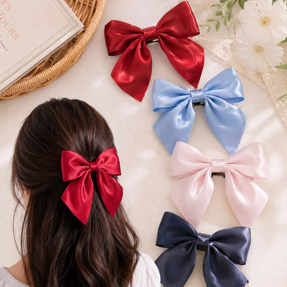 Elegant Hair Bow Clip for Women & Girls 🎀