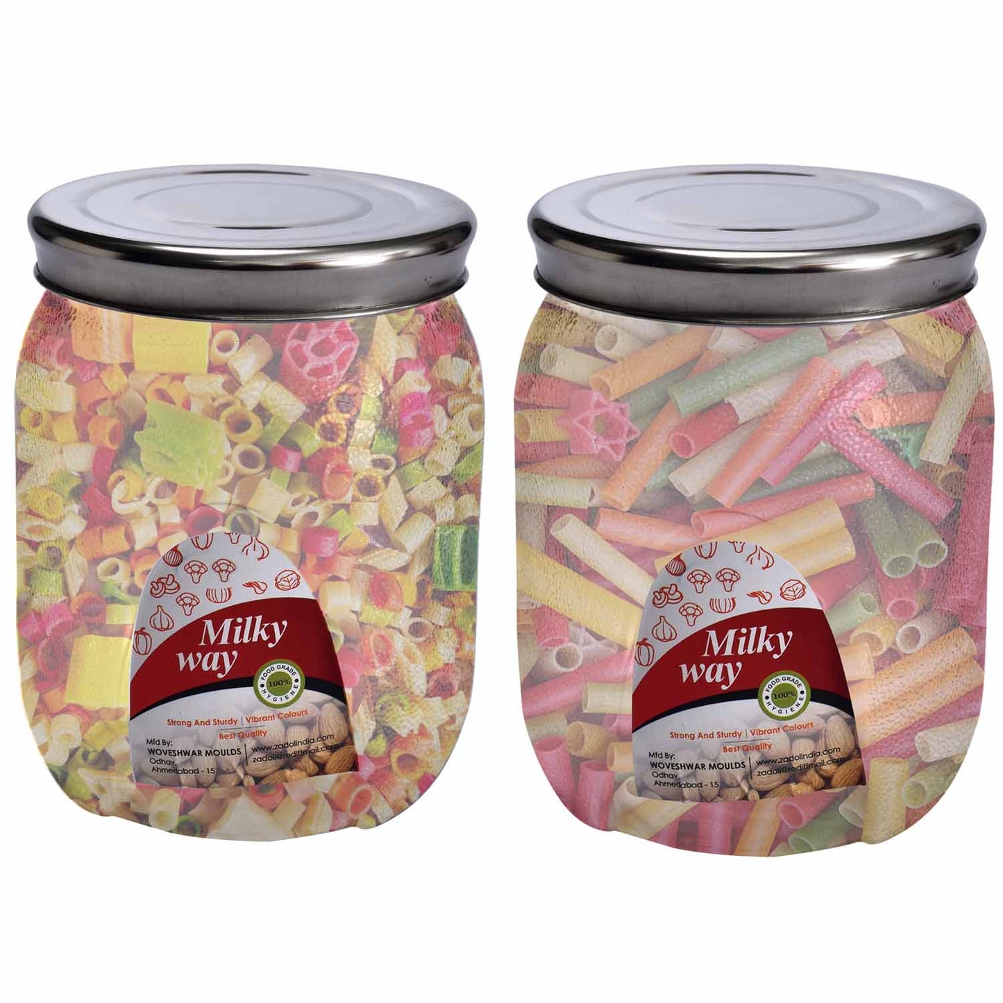 Milky Way Pet Transparent Jar 1000 Ml