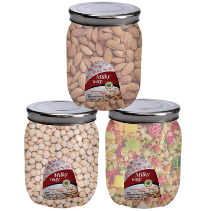 Milky Way Pet Transparent Jar 1500 Ml