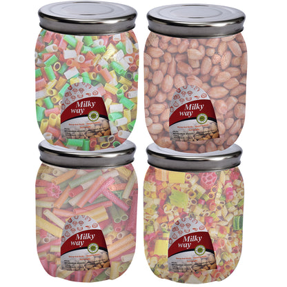 Milky Way Pet Transparent Jar 1000 Ml