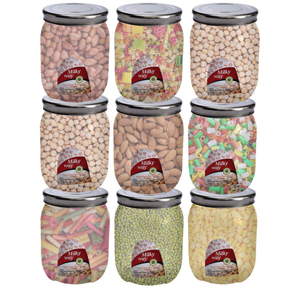 Milky Way Pet Transparent Jar 1000 Ml