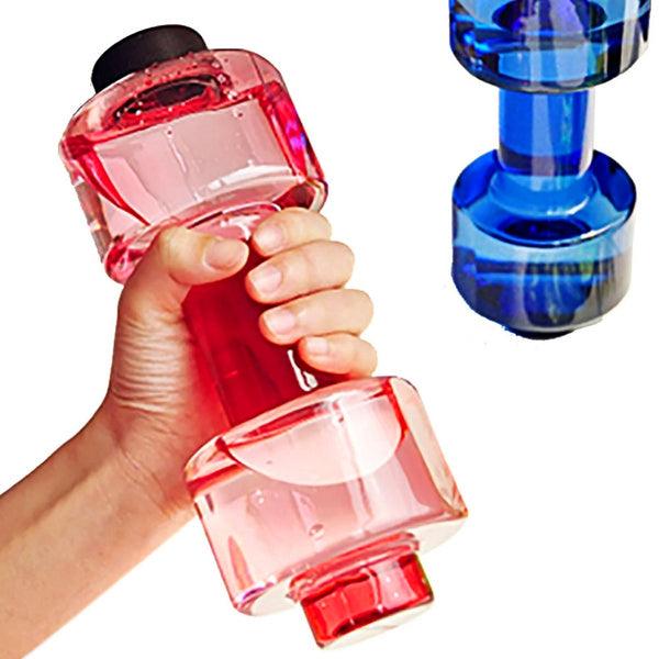 Gym Dumbbell Water Bottle 750ml - TruVeli