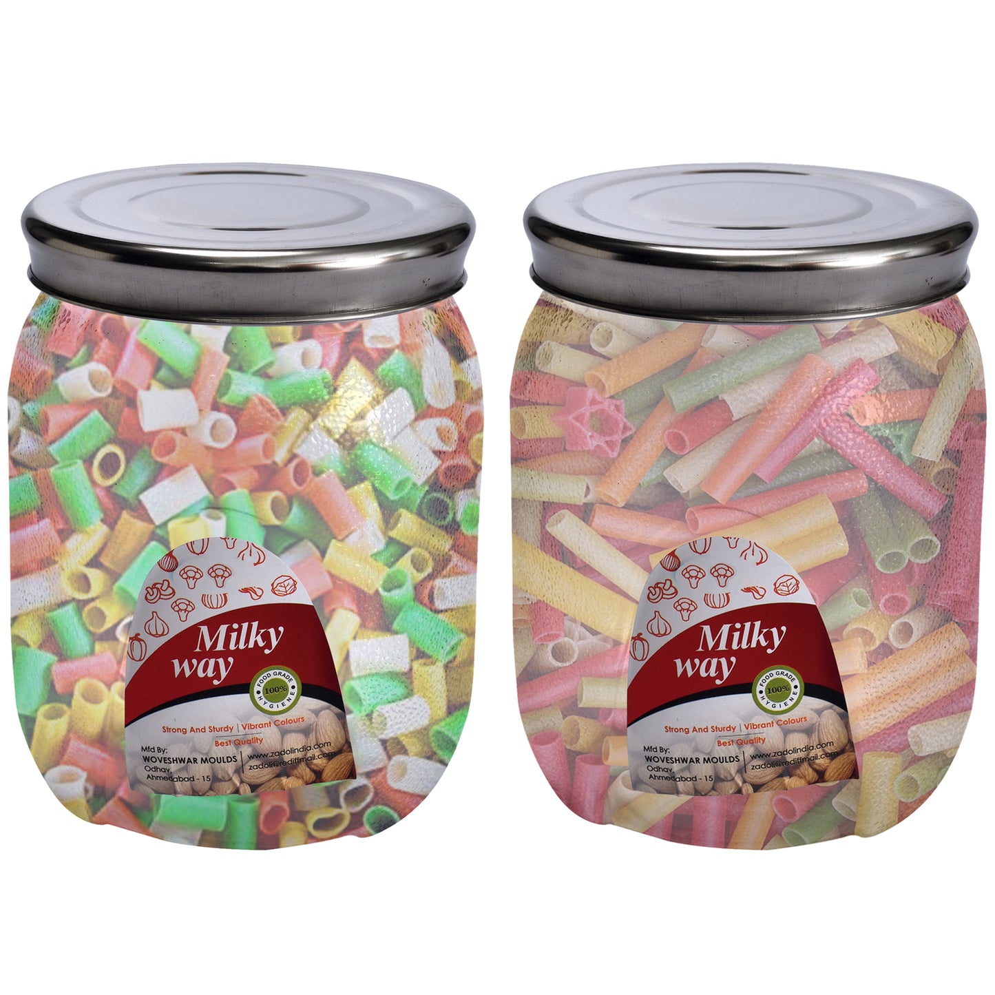 Milky Way Pet Transparent Jar 1500 Ml