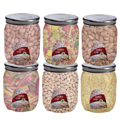 Milky Way Pet Transparent Jar 1500 Ml
