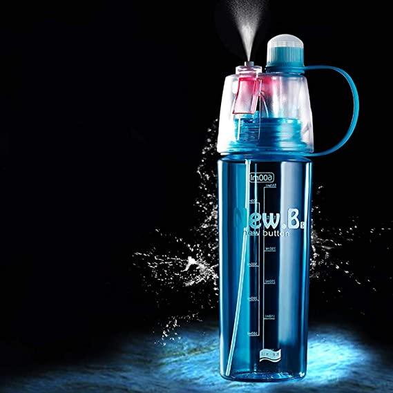 Spray Water Bottle for Drinking Sports Water Bottle - TruVeli