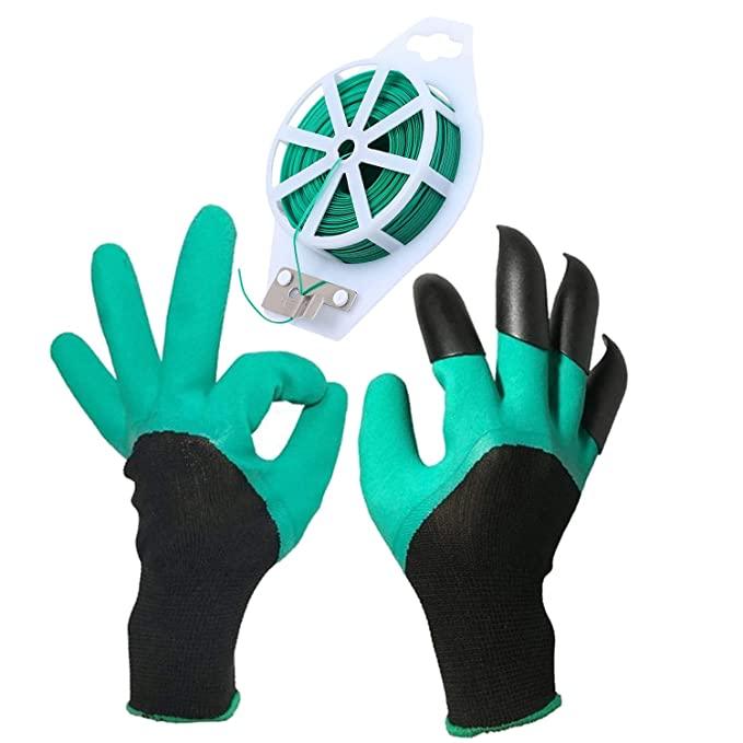 Garden Genie Gloves with Twist Ties - TruVeli