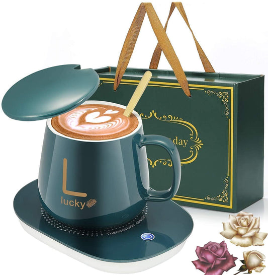 Smart Coffee Mug Warmer with Automatic Shut Off for Home and Office - TruVeli