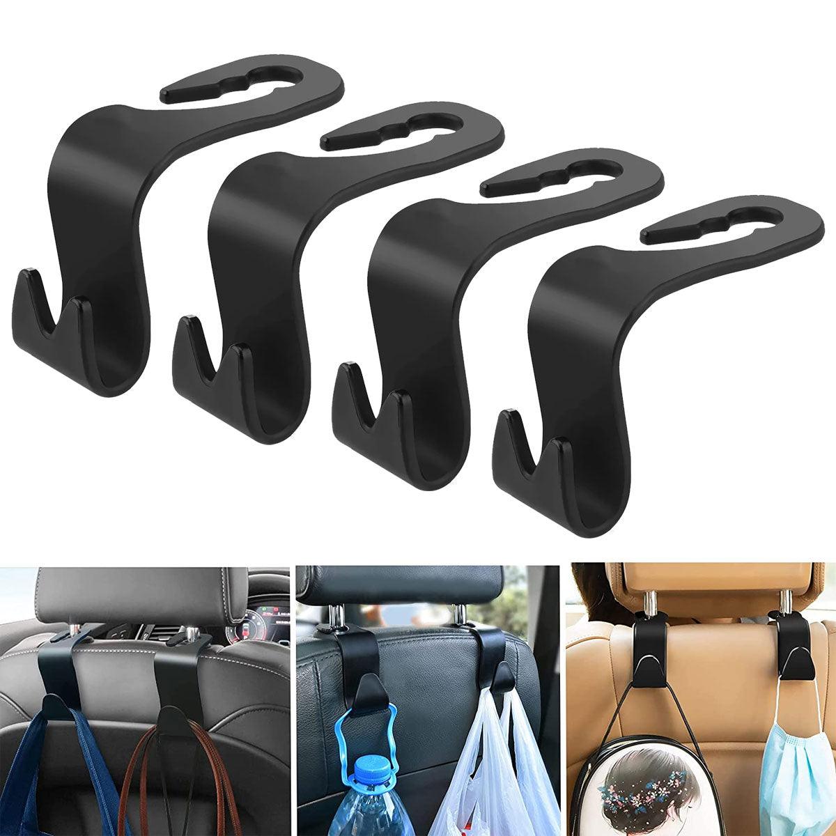 Car Seat Headrest Hooks (Pack of 4) - TruVeli