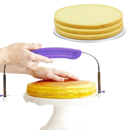 Adjustable Cake Leveler for Leveling and Torturing