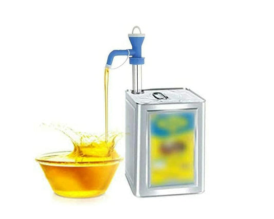Stainless Steel Manual Hand Oil Pump for 15 kg Tin