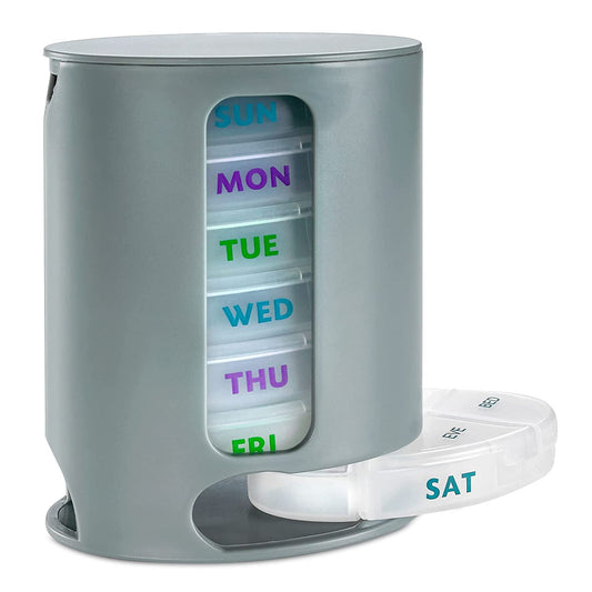 Pill Pro 7 Day Weekly Tablet Medicine Organizer Box