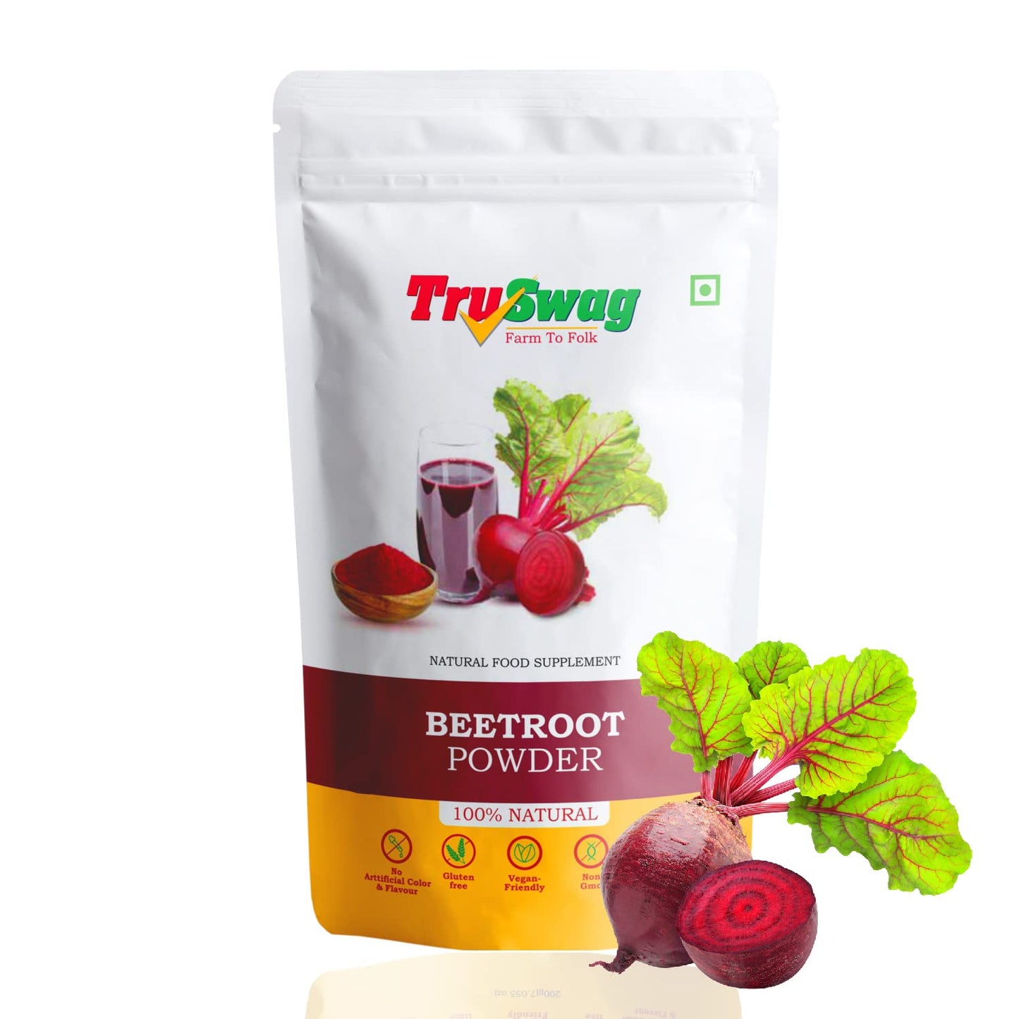 TruSwag Natural Organic Beetroot Powder