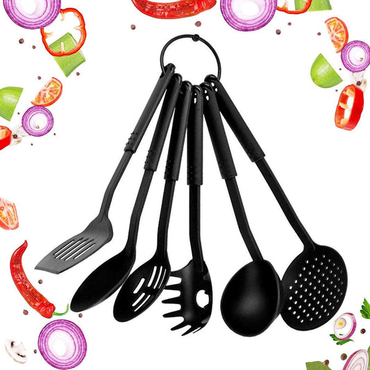 Cooking Spoons 6 Pcs - TruVeli