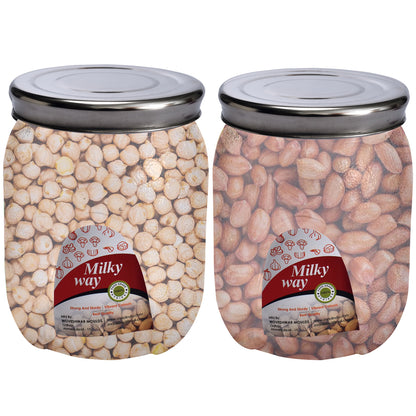 Milky Way Pet Transparent Jar 2000 Ml