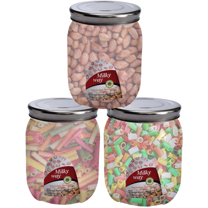 Milky Way Pet Transparent Jar 2000 Ml