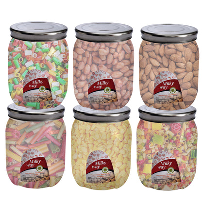 Milky Way Pet Transparent Jar 2000 Ml
