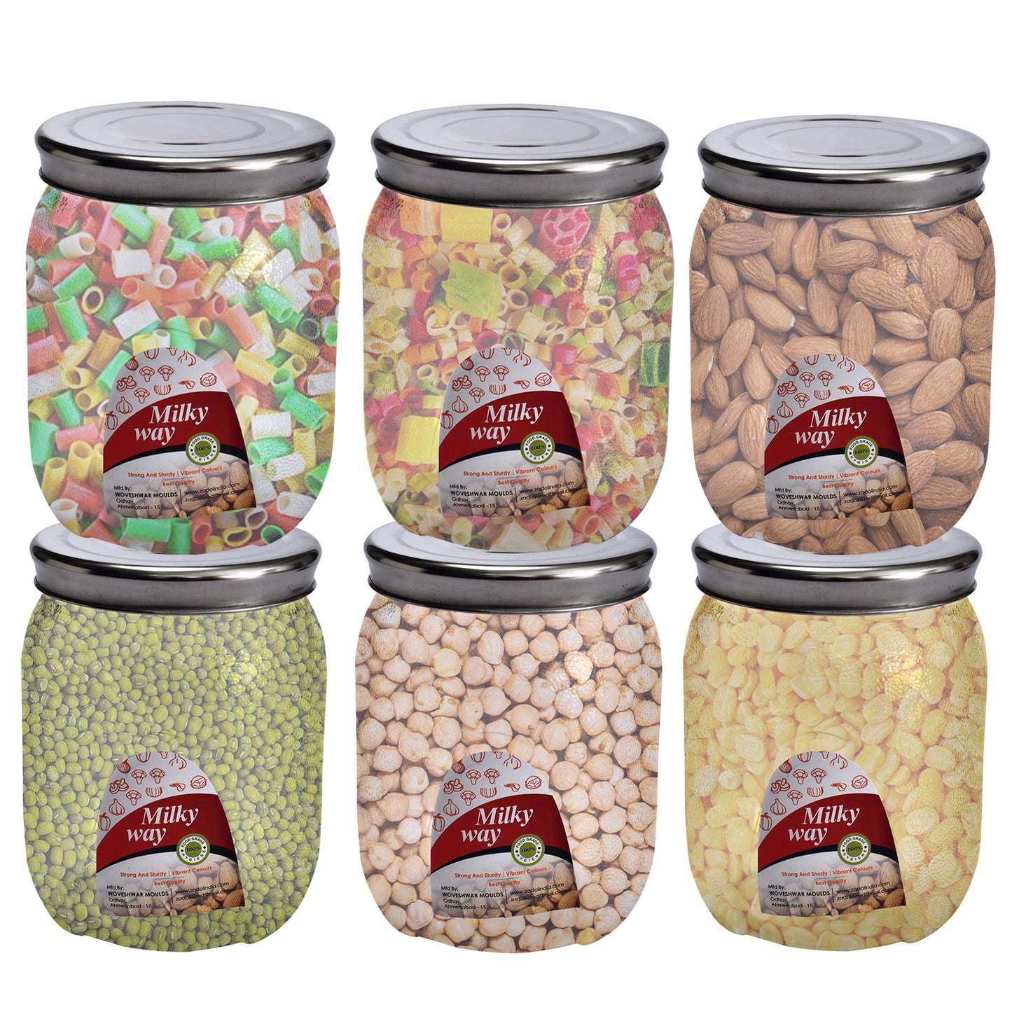 Milky Way Pet Transparent Jar 2500 Ml