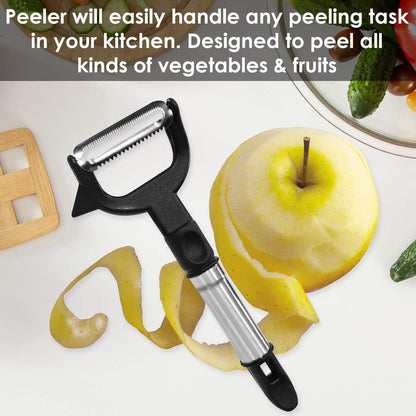 Kitchen 2 in 1 Vegetable Straight Peeler