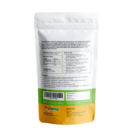 TruSwag Green Spinach Leaf Powder